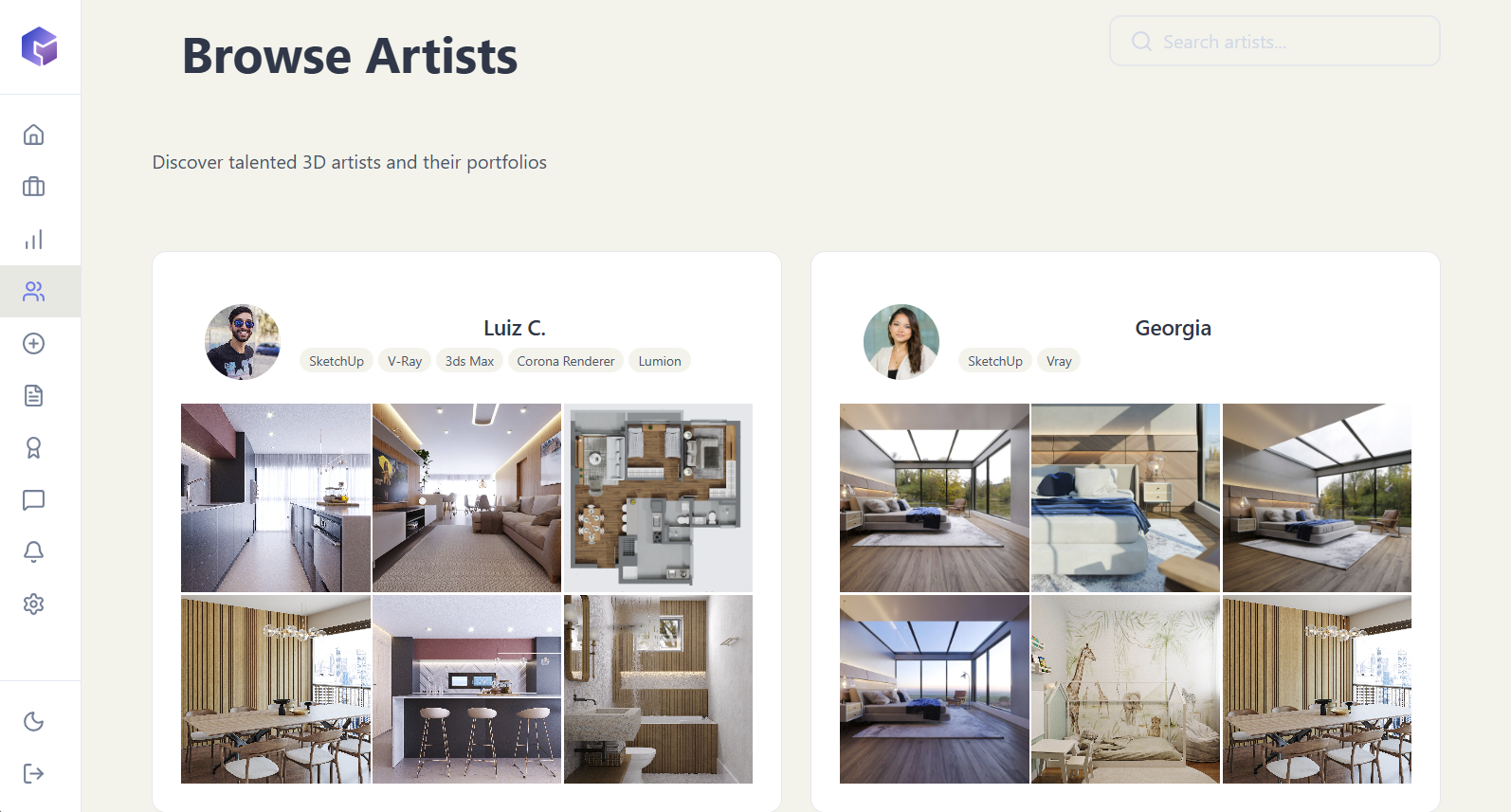 3dMatch Platform Dashboard